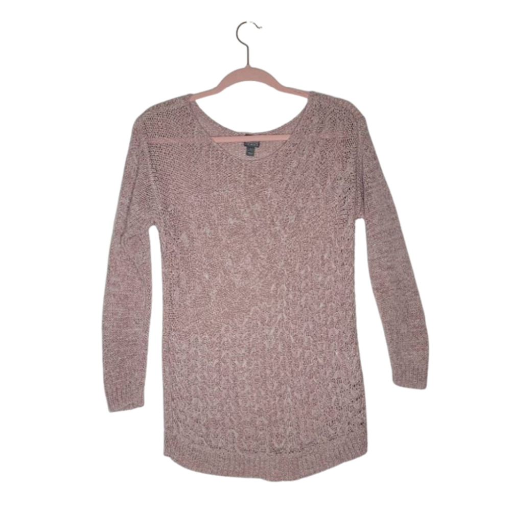 Soho Jeans New York & Co. Dusty Pink Top